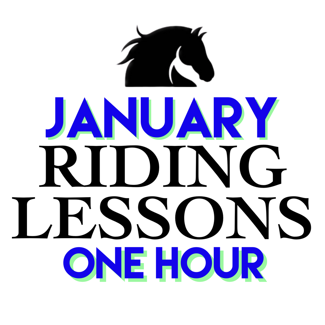 January ONE HOUR Riding Package