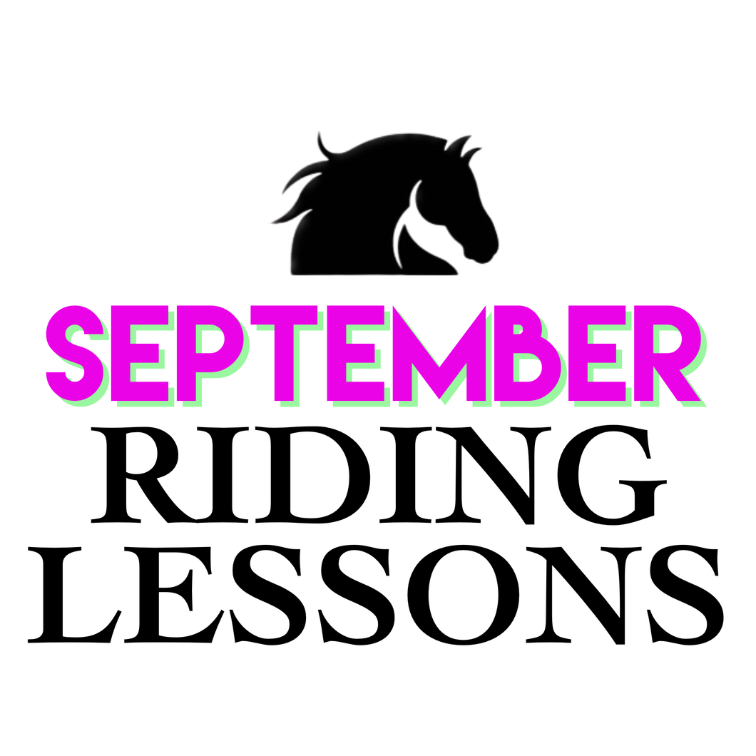 September Riding Lessons