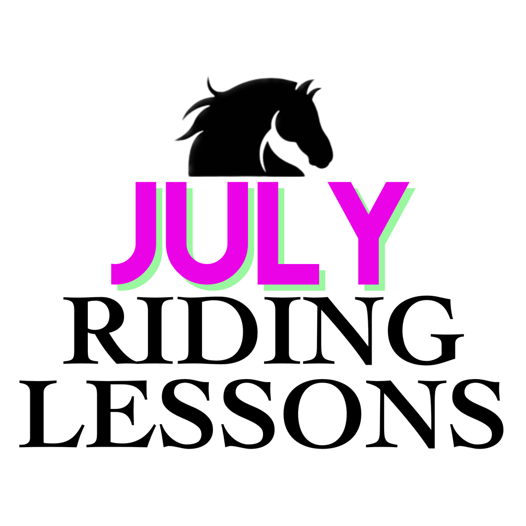 July Riding Lessons
